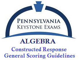 Constructed Response - General Scoring Guideline